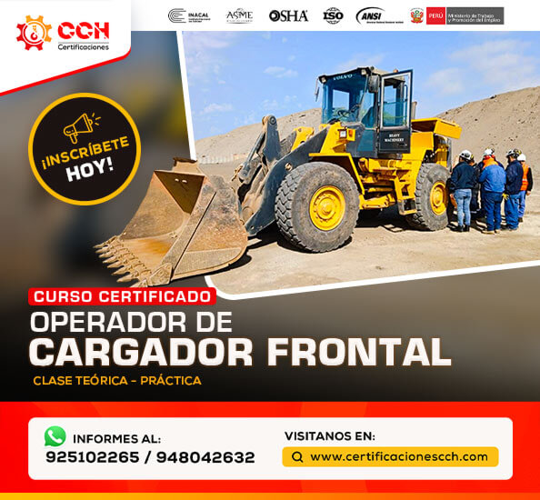 Curso Para Operador De Cargador Frontal